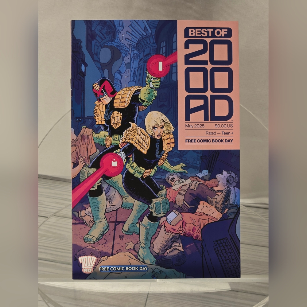 Best of 2000 AD (FCBD 2025) Rebellion, feat. an original story & teaser art